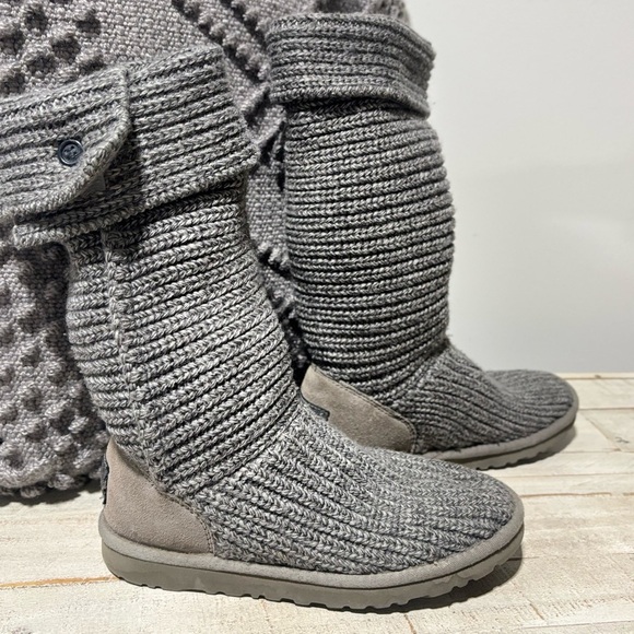 ❤️UGG Classic Shearling Candy SweaterBoots-Sz 6 - Picture 2 of 6